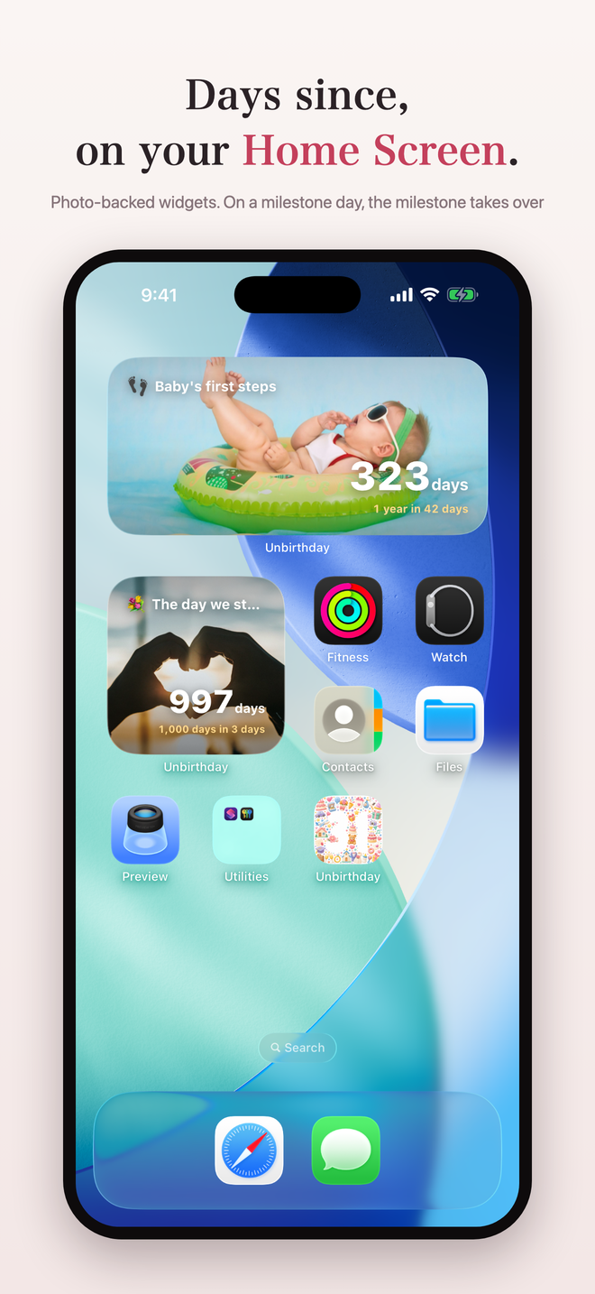 Home Screen widgets