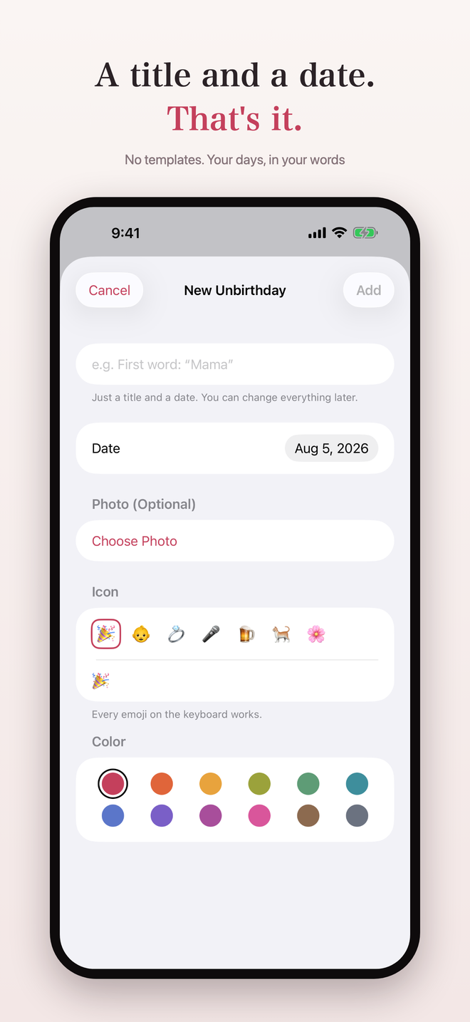 Add screen